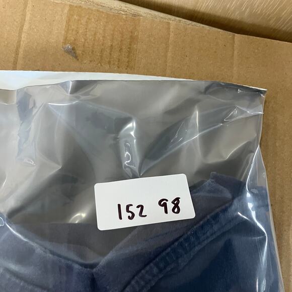 Graphic T-Shirt Womens XXXL Navy Blue Chinese Text Volunteer Casual Tee - Picture 7 of 7